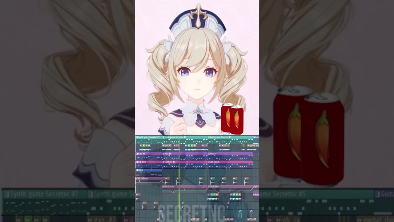Barbara sing Spicy drinku | Genshin Impact