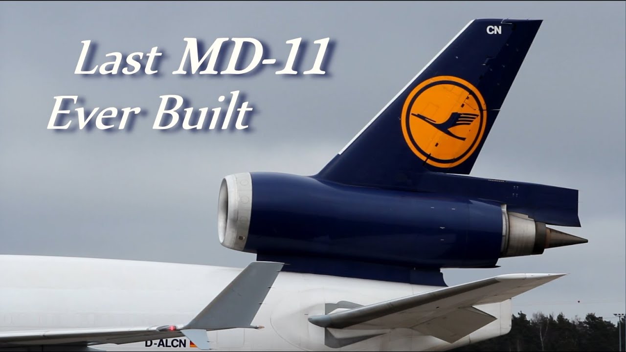 ~ Last MD-11 Ever Built D-ALCN ~ Visits Helsinki by Lufthansa Cargo