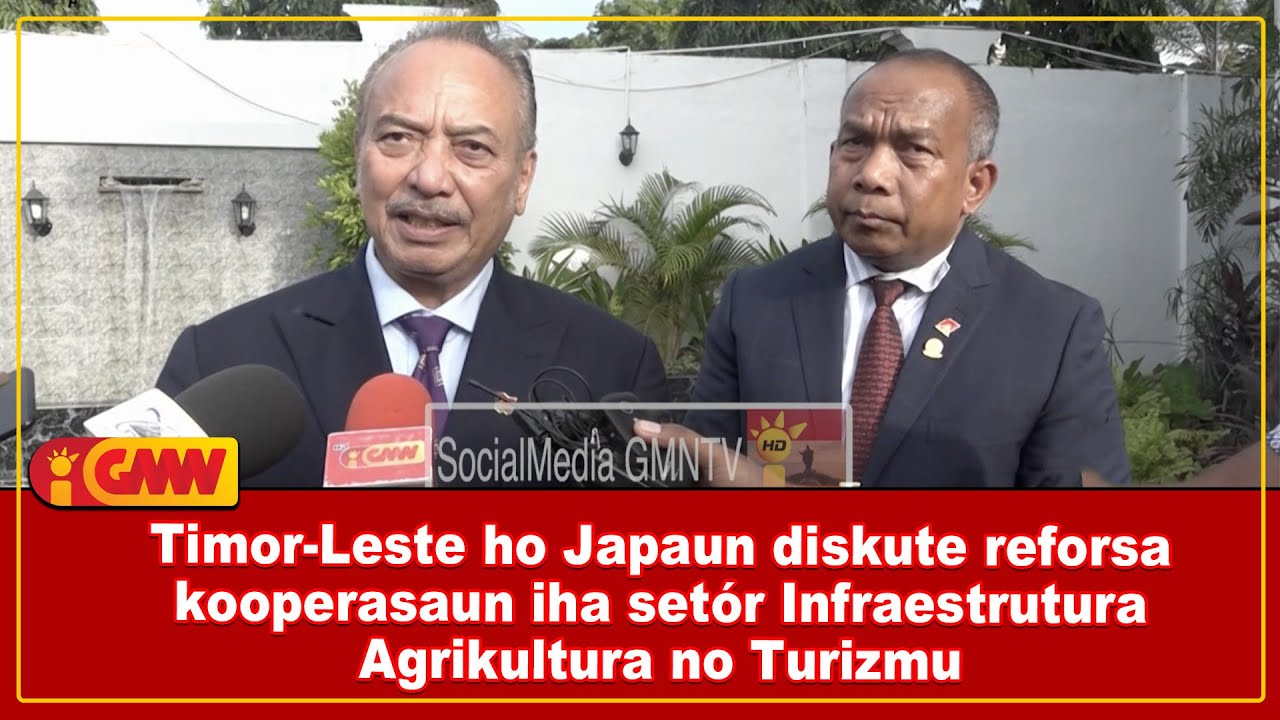 Timor-Leste ho Japaun diskute reforsa kooperasaun iha setór Infraestrutura Agrikultura no Turizmu