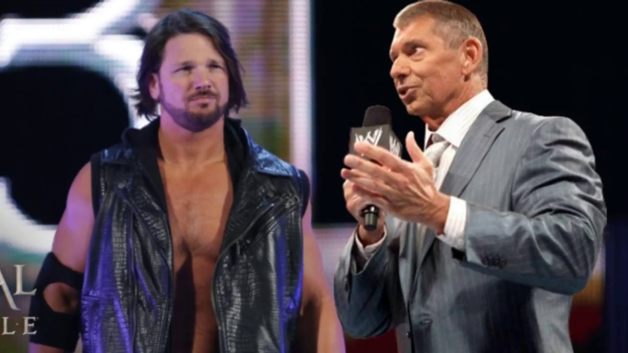 AJ Styles   'Vince Thought My Royal Rumble Reaction Was A Fluke'