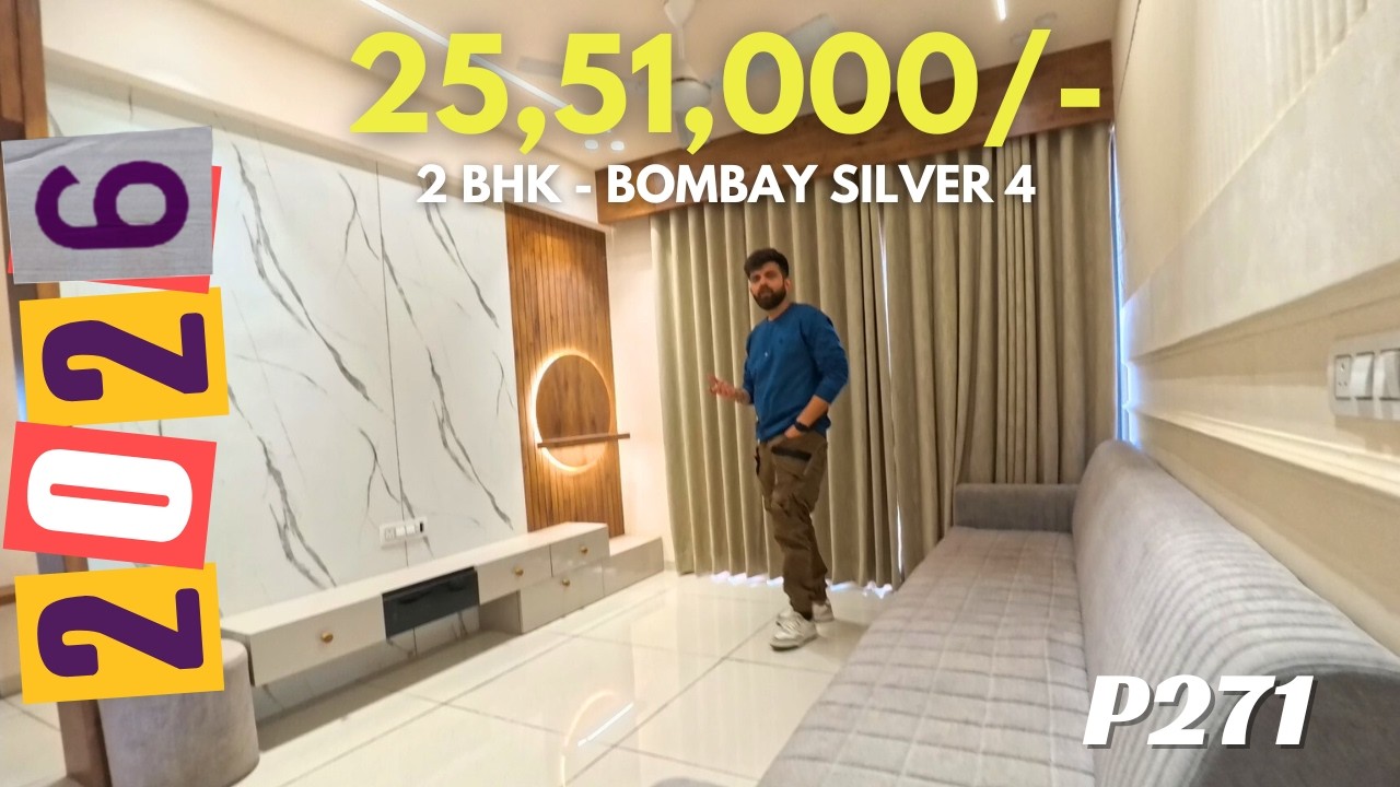 25,51,000/- || ONLY || SUPPER AFFORDABLE RANGE || 2BHK || BOMBAY SILVER 4 || RAJKOT || NEW PROJECT