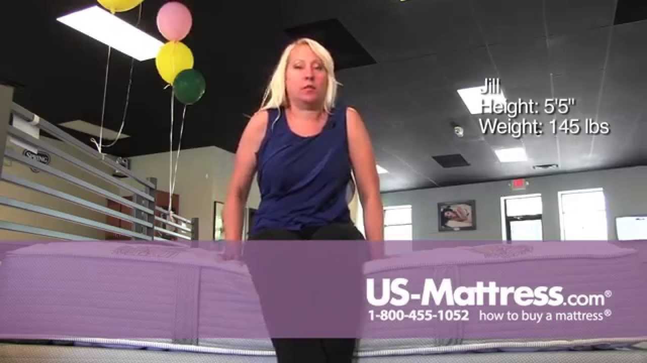 Restonic Comfort Care Select Cameron Firm Comfort Depth with Jill