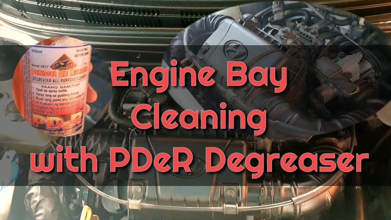 Hyundai Eon Engine Bay Cleaning using PDeR Degreaser | SirYuls TV