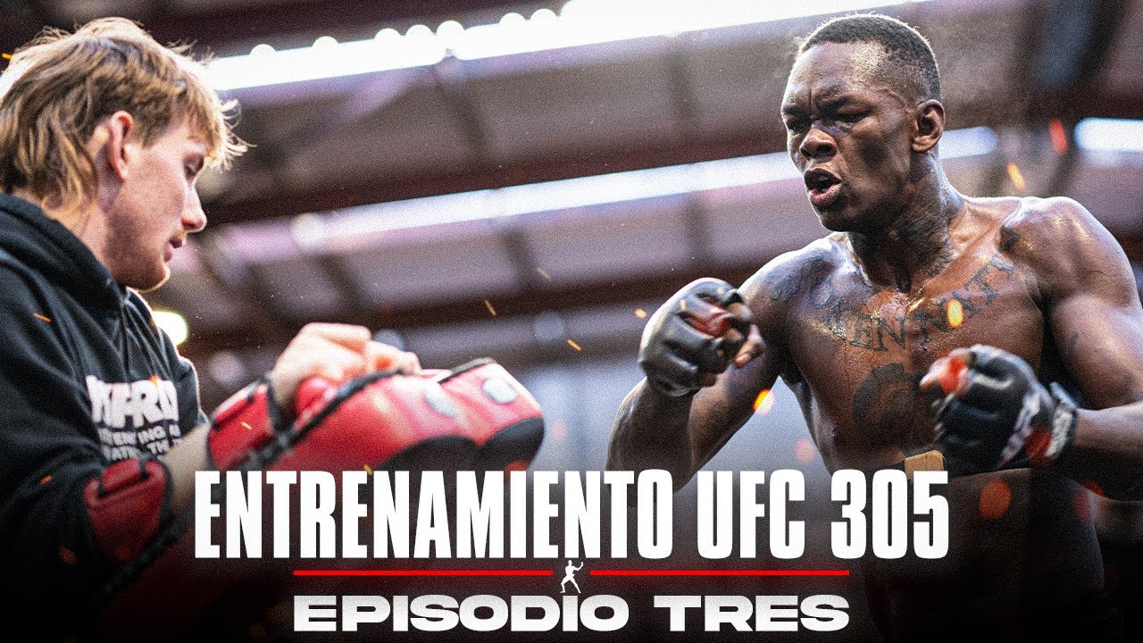 Israel Adesanya se ve fuerte y rápido antes de la pelea con Dricus Du Plessis en UFC 305