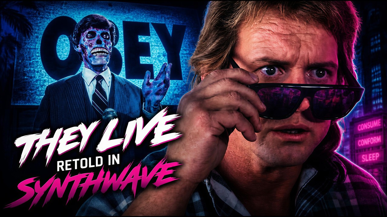 They Live, We Sleep - They Live Retold in Synthwave