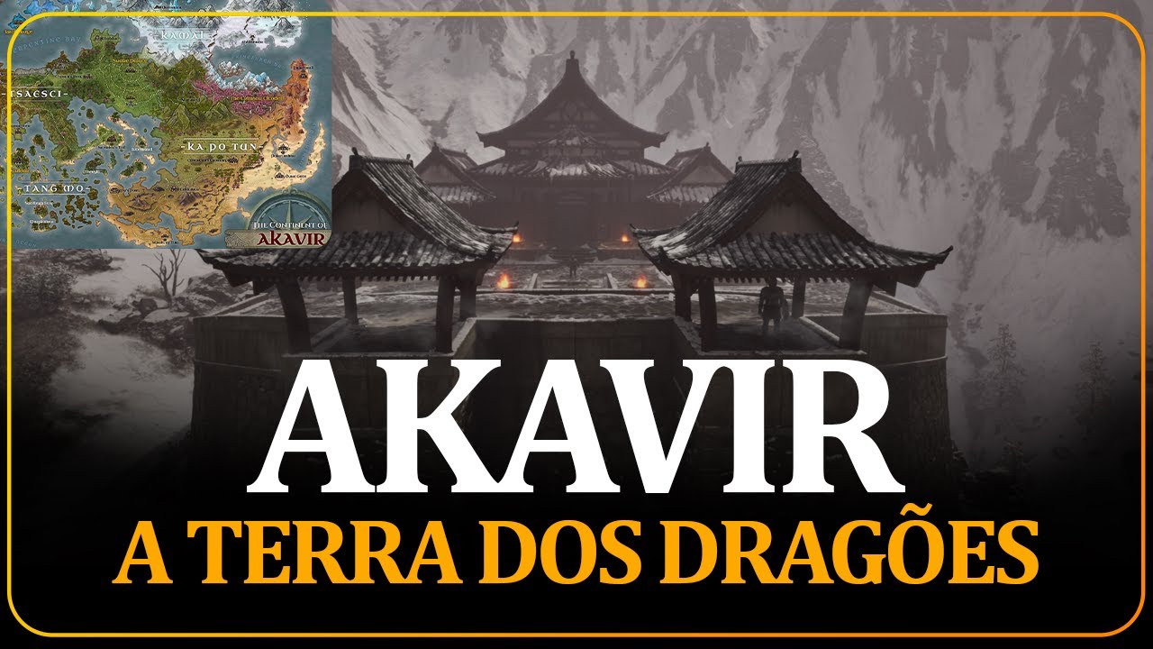 Tudo Sobre Akavir: Ra&ccedil;as, Imp&eacute;rios e Mist&eacute;rios