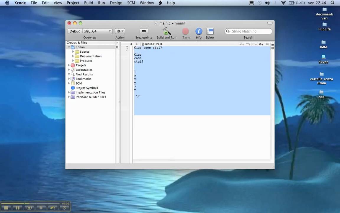 Primo video esercizi programmazione c (su printf)