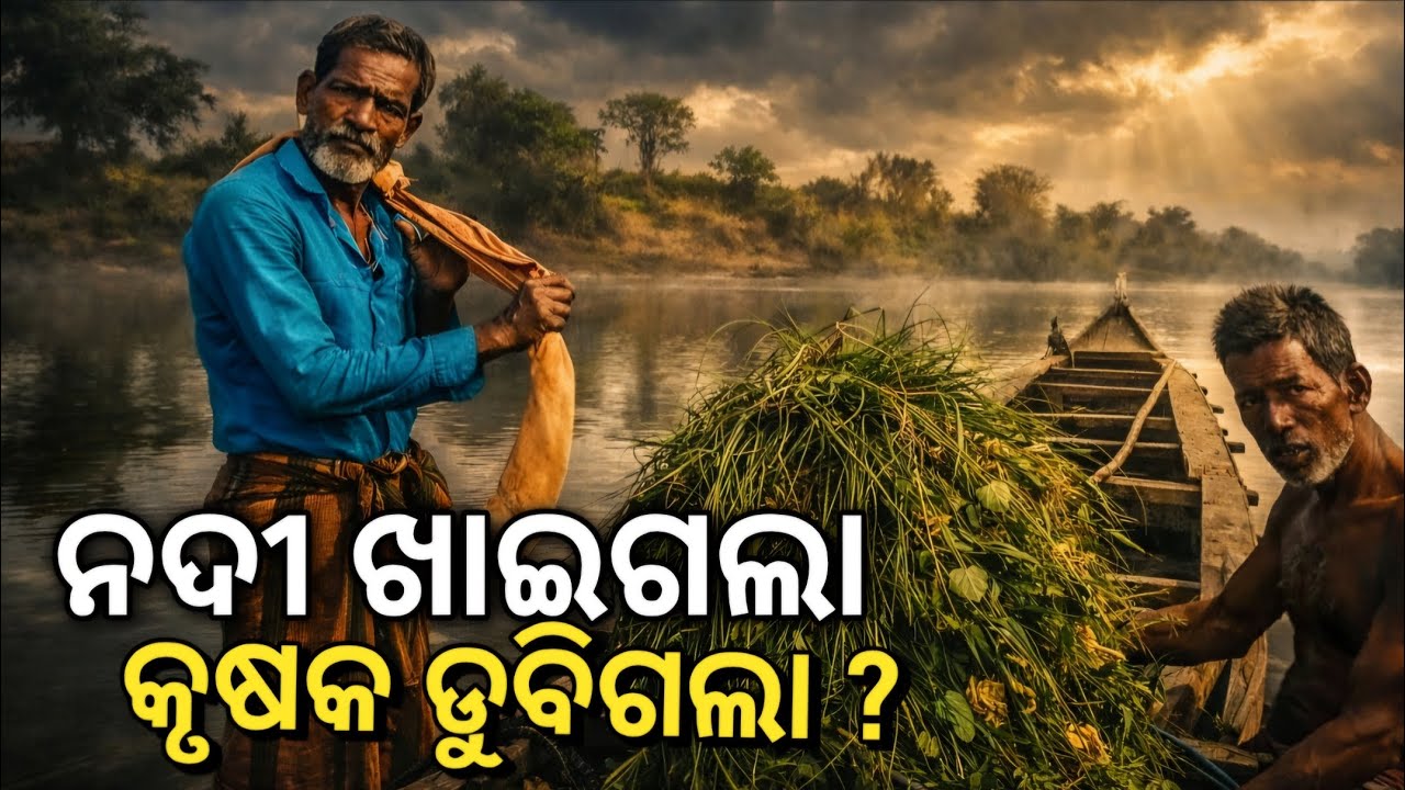 Exclusive: ନଦୀ ଖାଇଗଲା, କୃଷକ ଡୁବିଗଲା? 