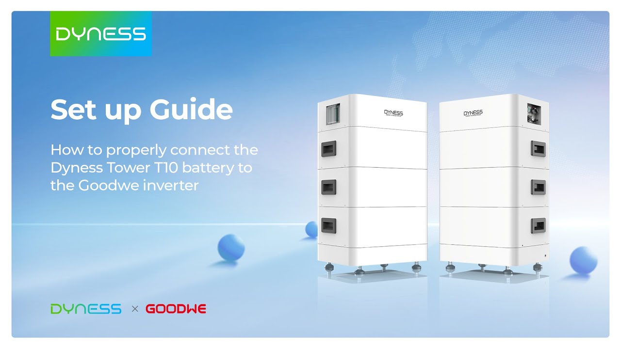 How to properly connect the DynessTower T10 with GoodWe inverter to effortless connectivity