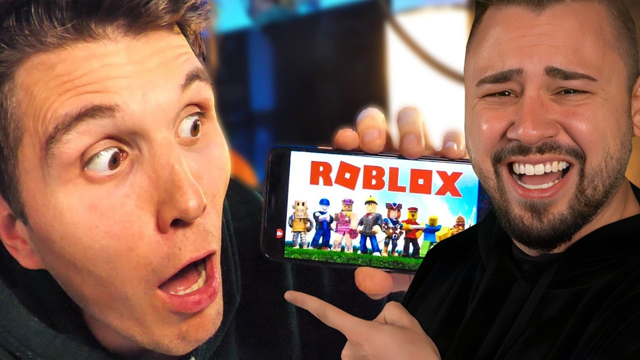 Paluten spielt das ERSTE MAL Roblox 😂