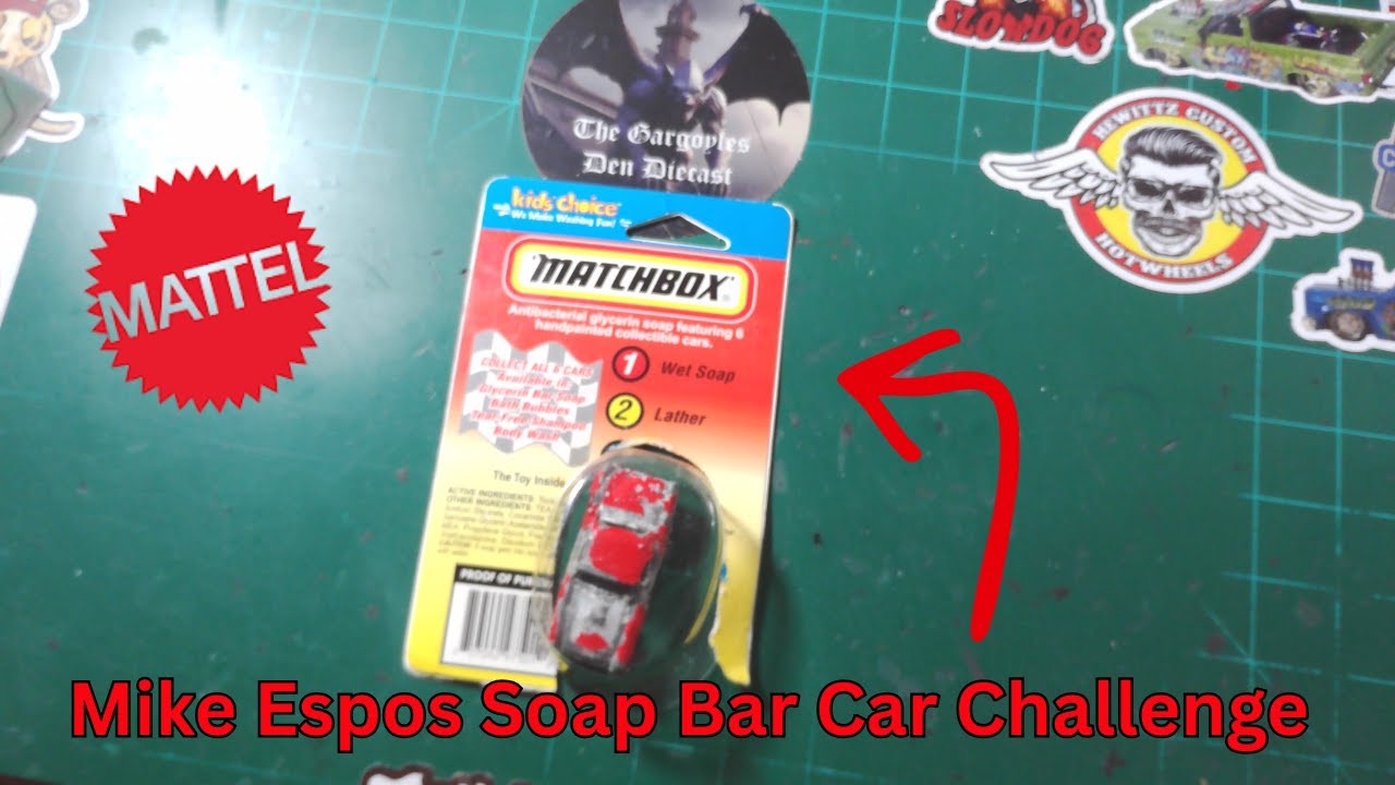Реставрация самодельной машинки Майка Эспоса #matchbox #matteltoys
