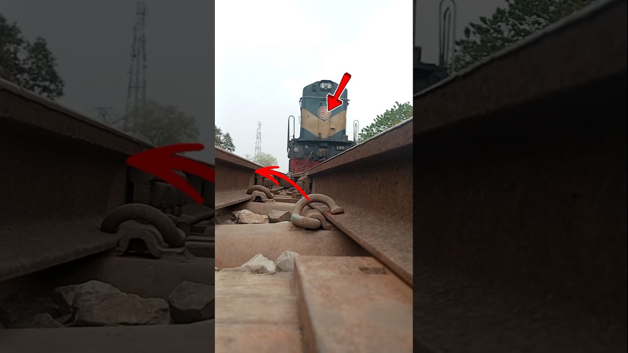 Wait for the track switch! 😱🚂#shorts #railway #track