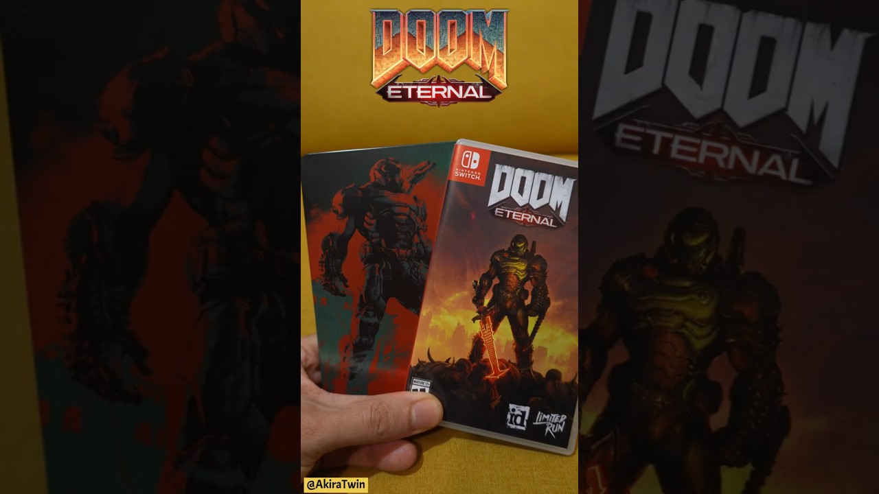 DOOM Eternal + SteelBook + Slipcase | Nintendo Switch #doom #doometernal #nintendoswitch #shorts