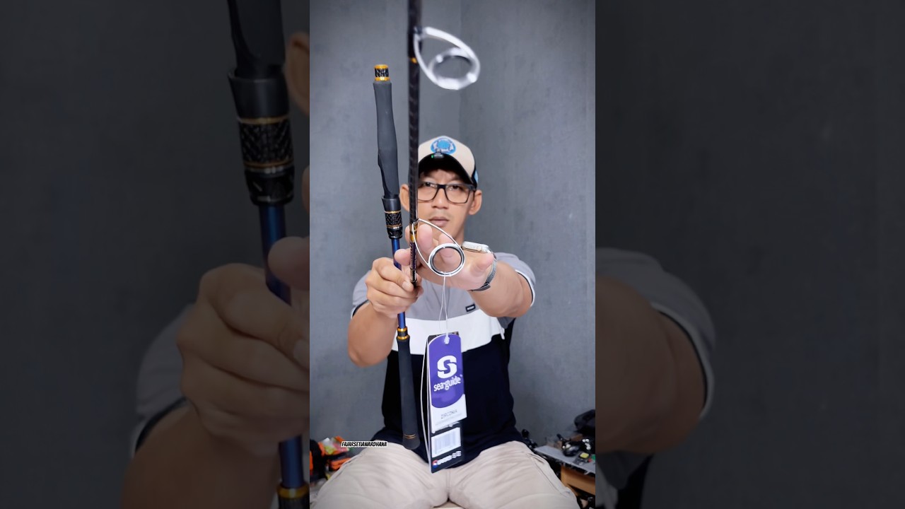 Light Jigging Hollow Carbon + Seaguide Ring Perseus 25