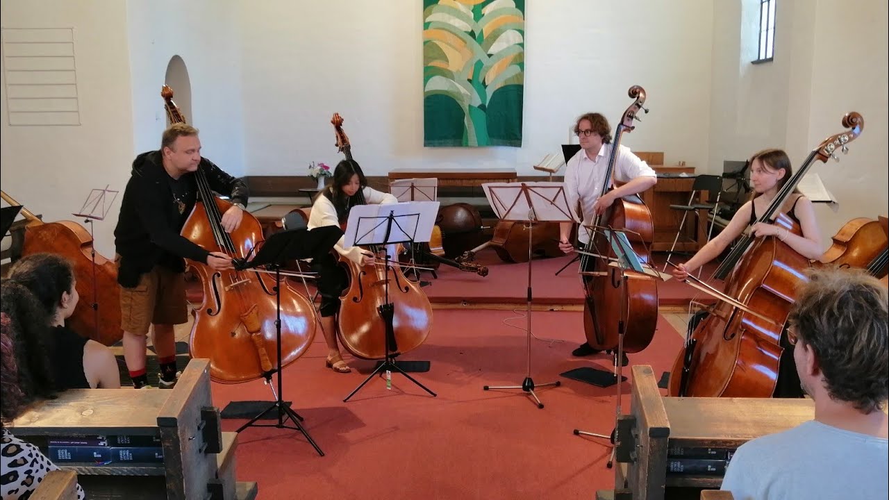 Bass masterclass in Mittenwald