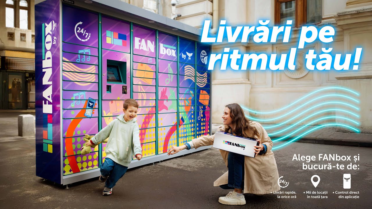 FANbox. Livrări pe ritmul tău