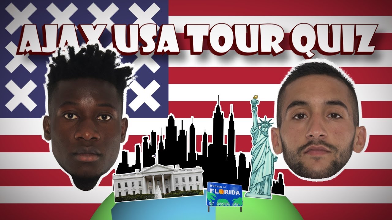 AJAX USA TOUR QUIZ #3 - 'Hier hebben ze geen KFC toch?'