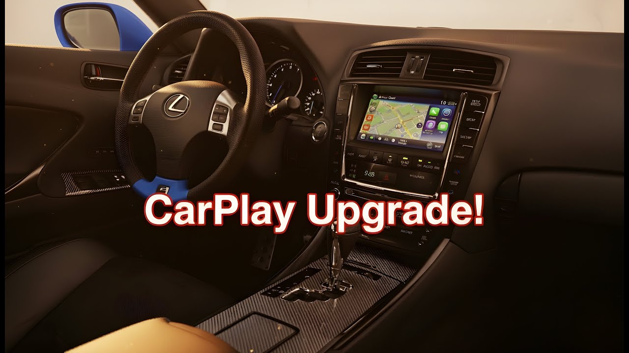 The Ultimate Lexus CarPlay Mod! Full LEXART Install on Factory NAV Screen (IS250/IS350/ISF)