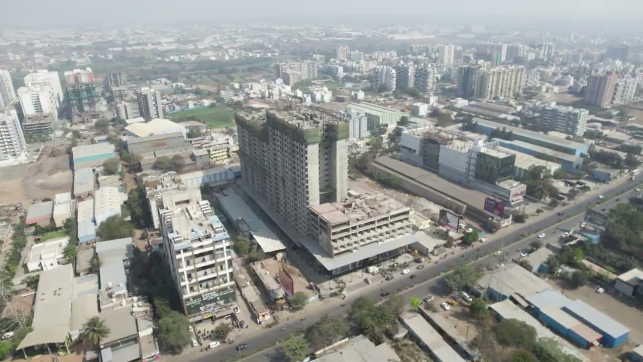 February 2026 Silver Galaxy Project: Monthly Aerial Site Update | Luxury 2, 2.5 & 3 BHK Flats