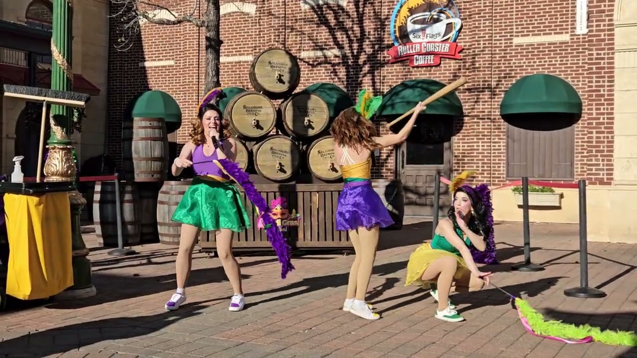 Feb 22 six flags fiesta tx #dontoweanycopyrights 