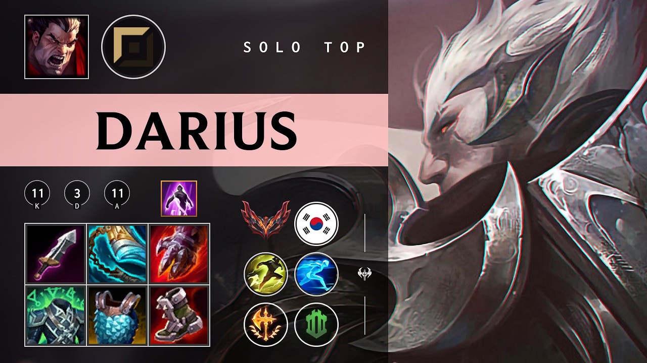 Darius Top vs Fiora - KR Grandmaster Patch 26.04