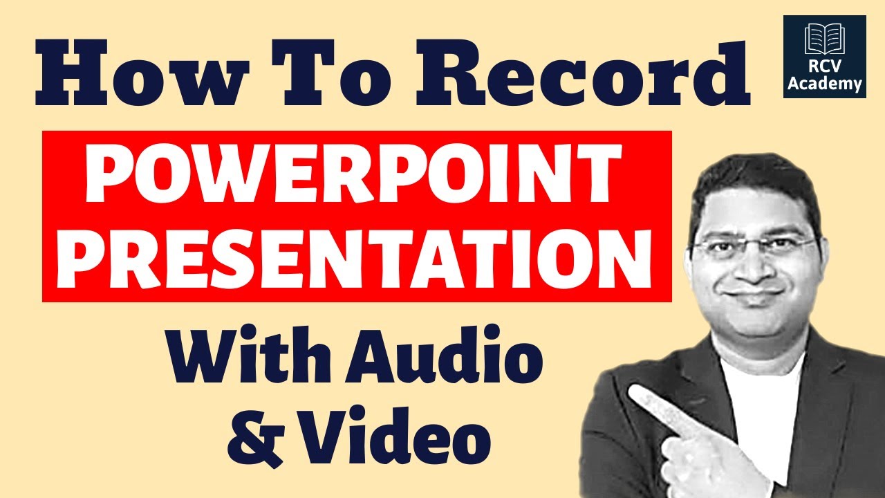Как записать презентации PowerPoint со звуком и видео
