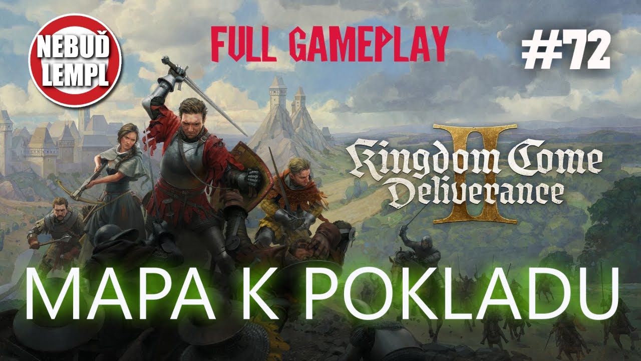 Kingdom Come Deliverance 2 CZ gameplay Mapa k pokladu #72