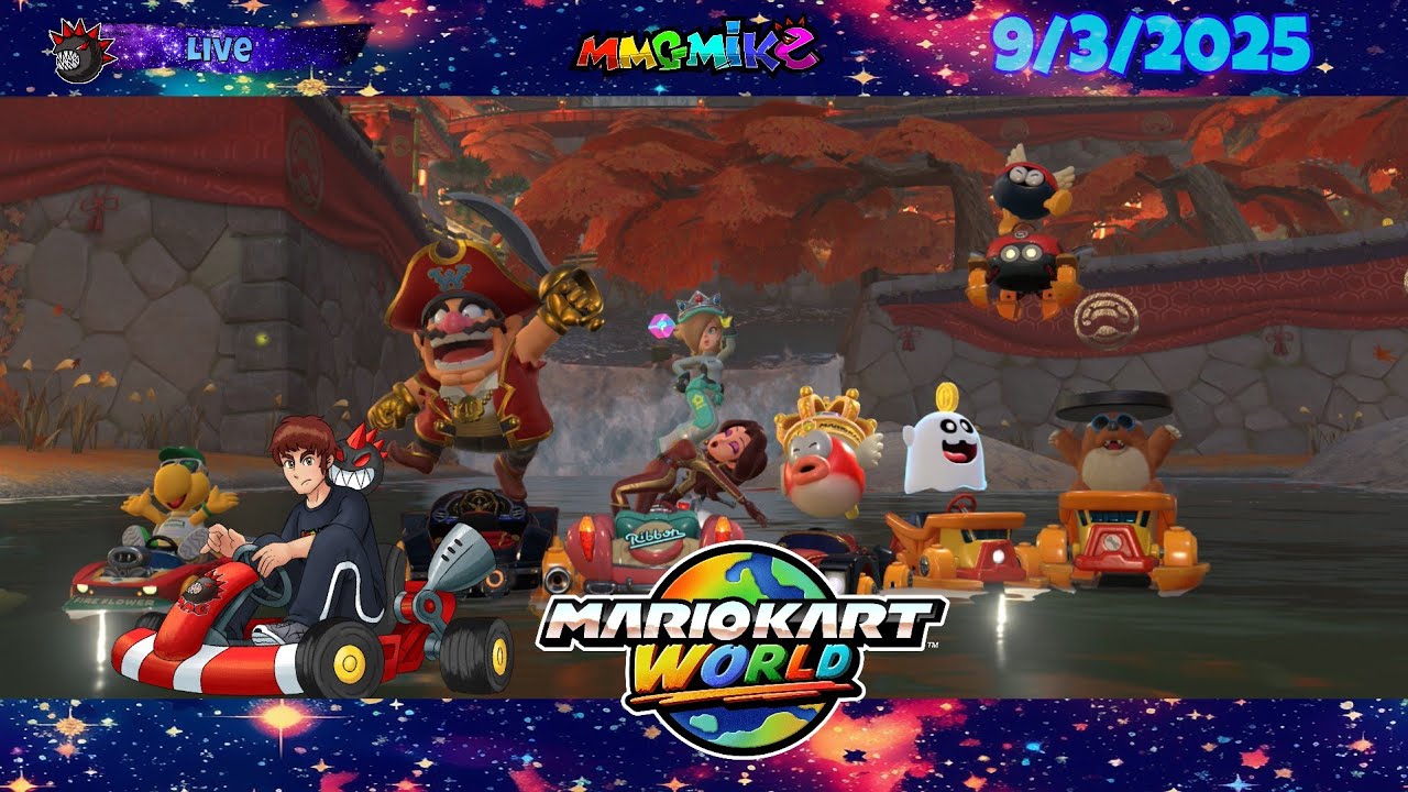 Grand Knockout Tour in Mario Kart World with the Madness Crew!