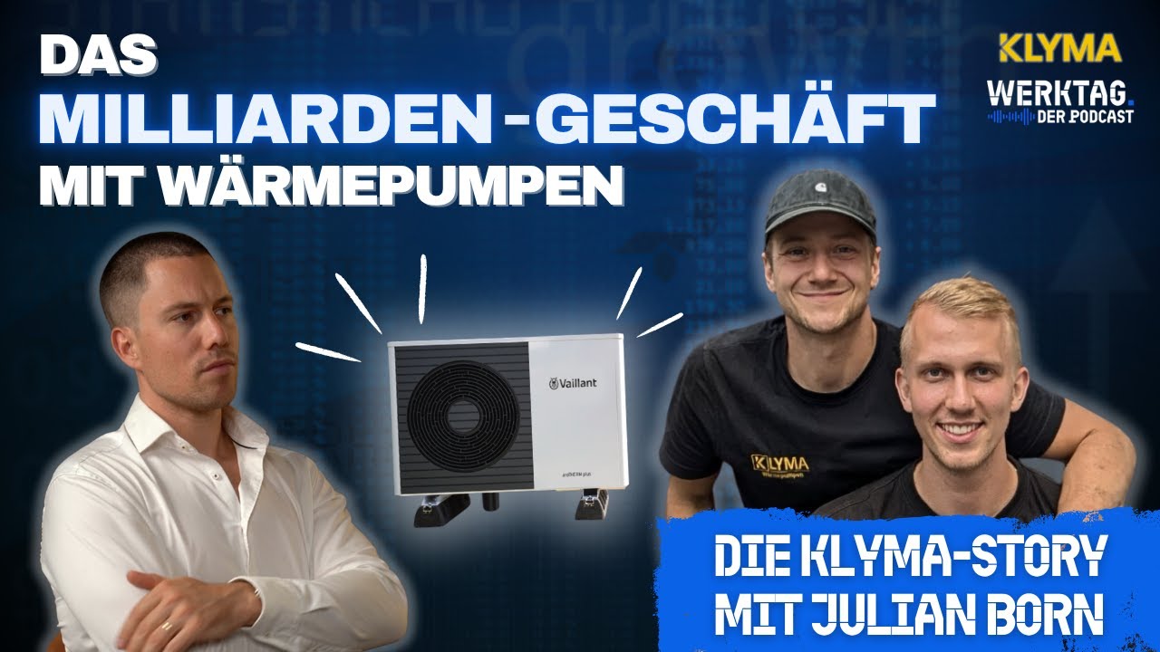 Der MILLIARDEN-Markt von Wärmepumpen, Julian Born klärt auf!