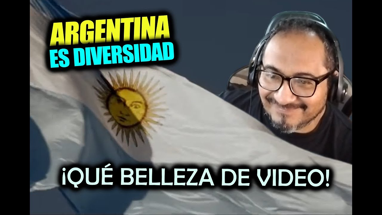 🇦🇷 ¡Me tapó la boca! Reaccionando a “Argentina es Diversidad” | Emocionante y Hermoso 🌎🎶