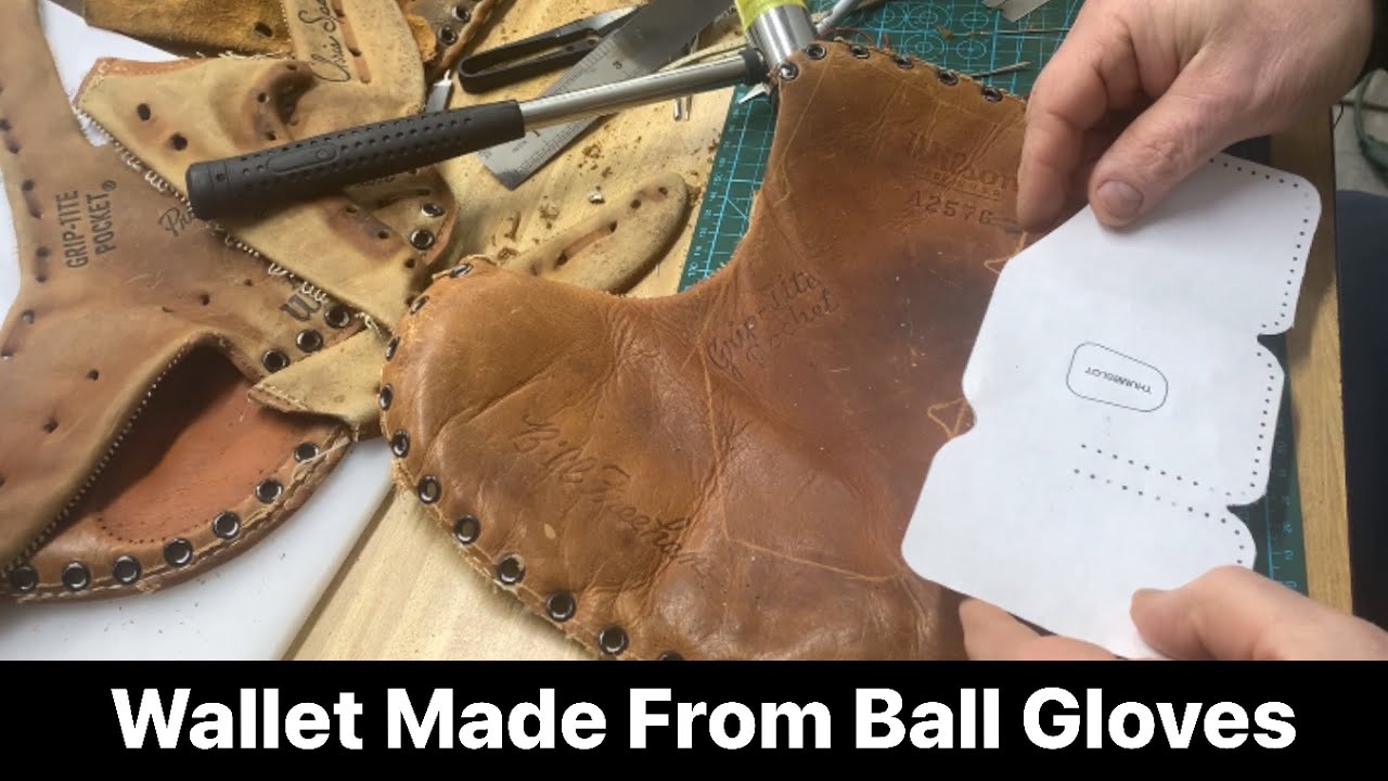 How I Made my first Ball Glove Wallet