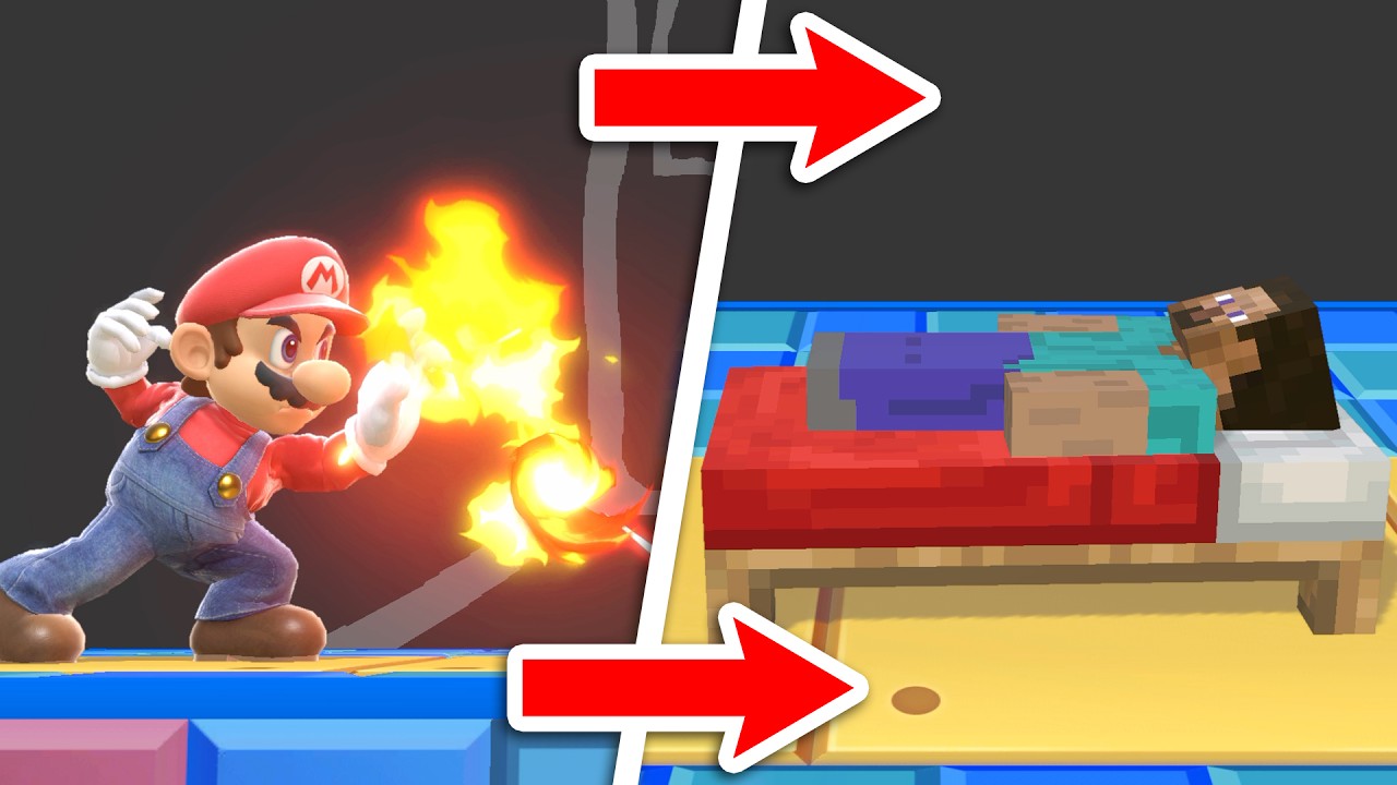 Smash Ultimate but every move is RANDOM