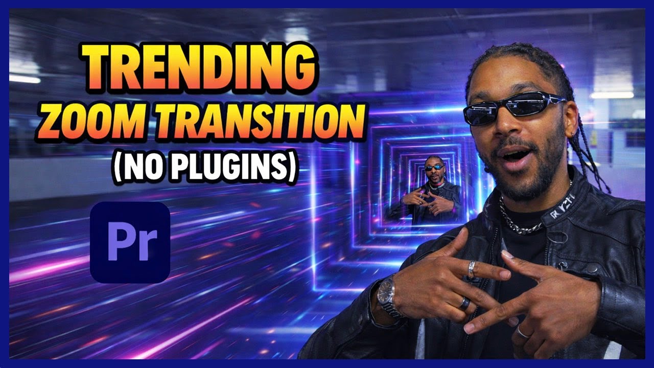Zoom Blur Transition Without Plugins in Premiere Pro