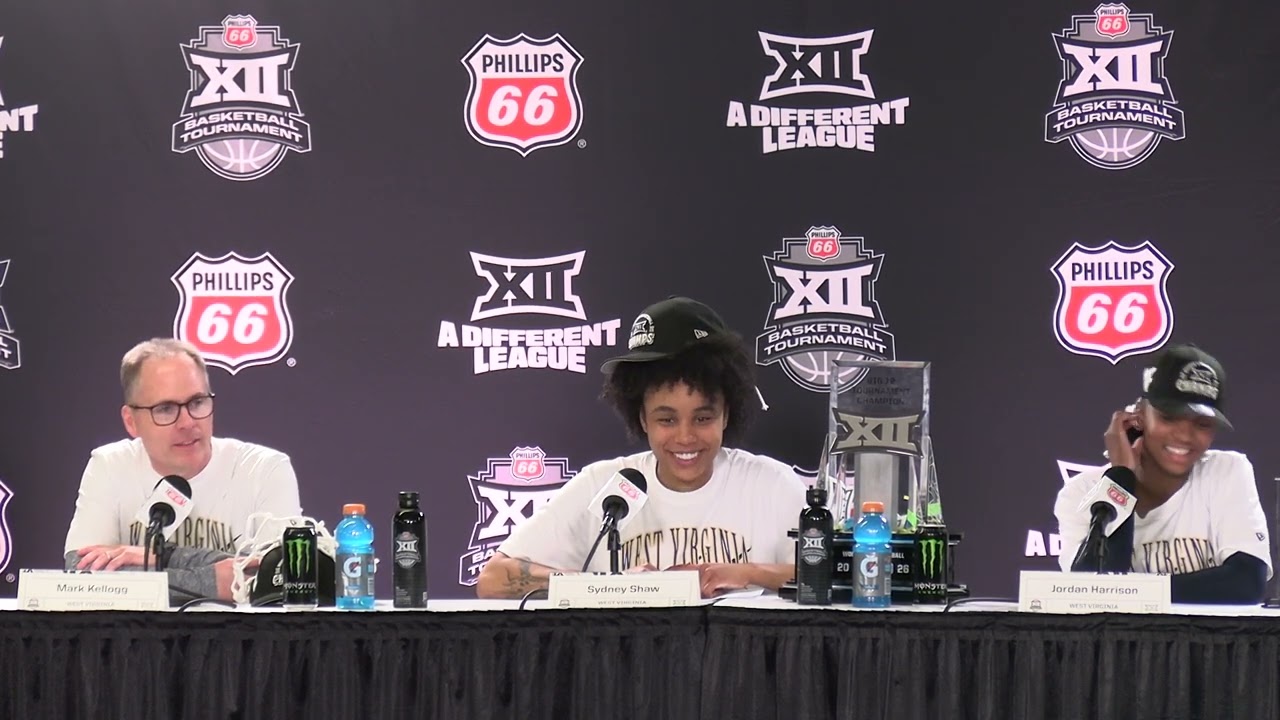 WVU Womens Basketball Mark Kellogg Sydney Shaw Jordan Harrison TCU Postgame 3/8/26
