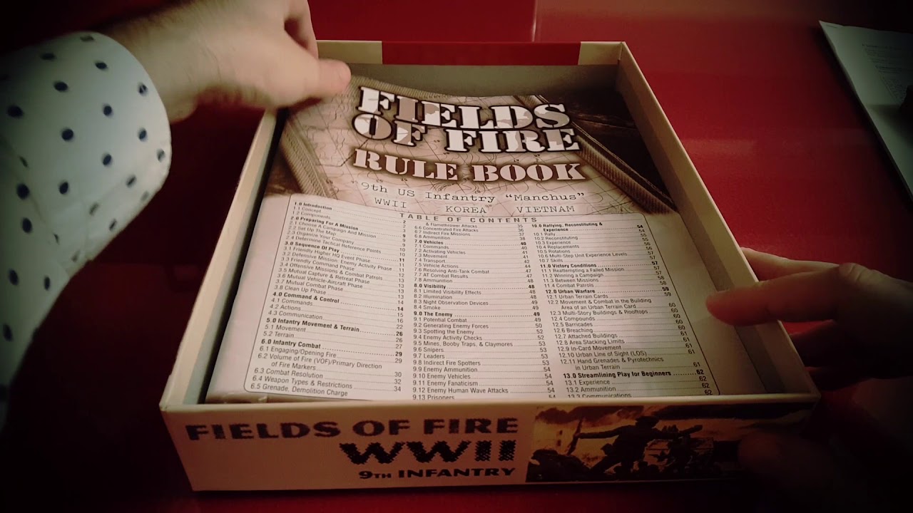 Wargames de mesa solitario: Fields of Fire 2ª Edición - #4