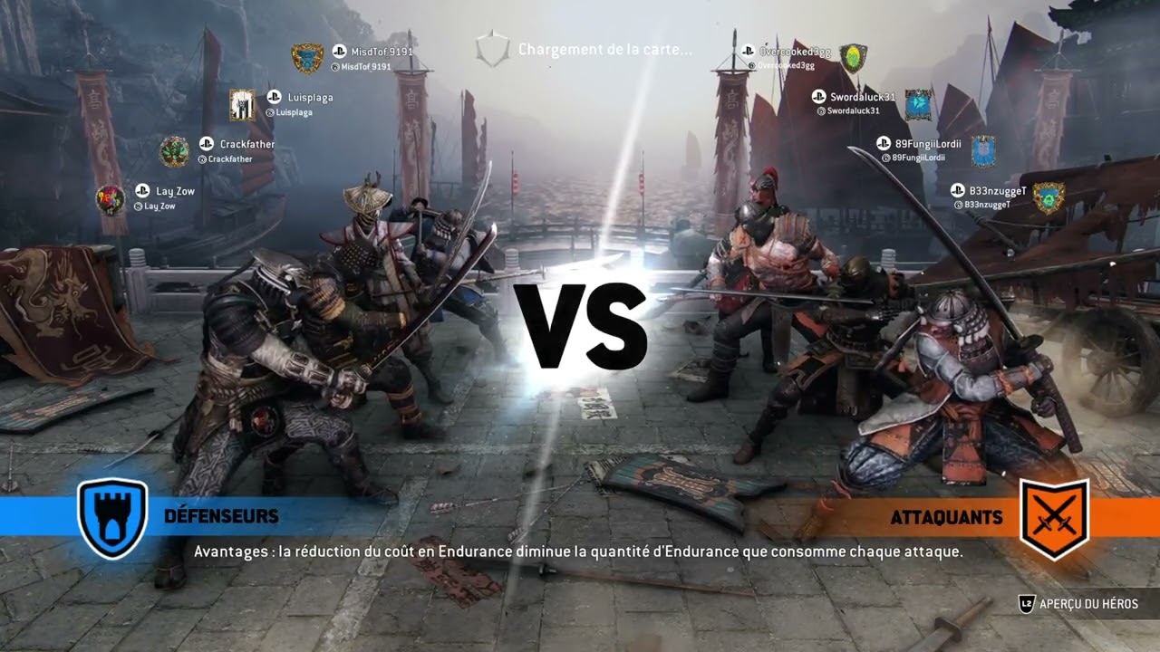 -REDIFF- For Honor (session training)