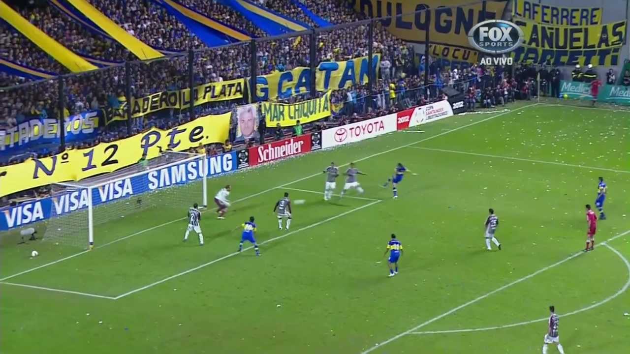 BOCA JUNIORS 1x0 FLUMINENSE - Copa Libertadores da América 17 05 2012