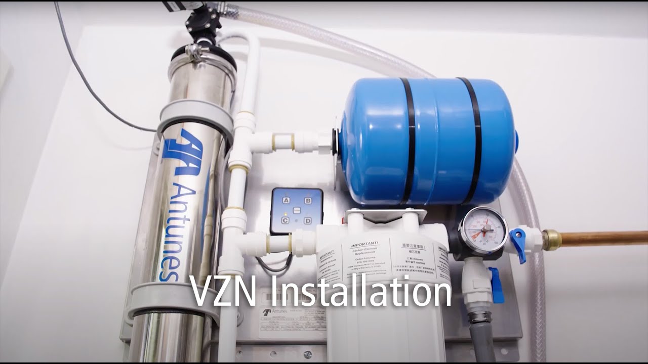 Installing Your Antunes Water VZN Ultrafiltration System