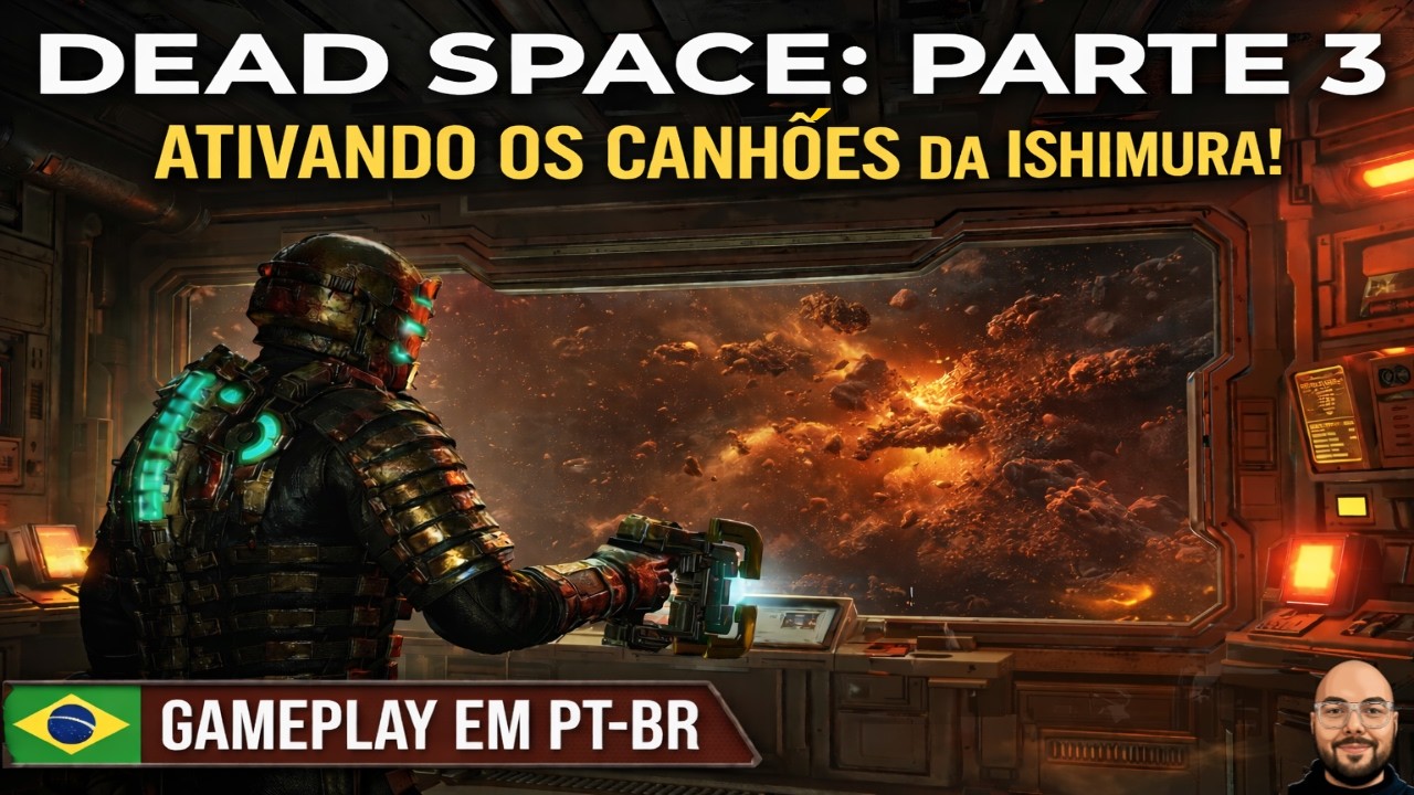 DEAD SPACE  | Parte 3: DESTRUIÇÃO IMINENTE! Ativando os Canhões | PT-BR