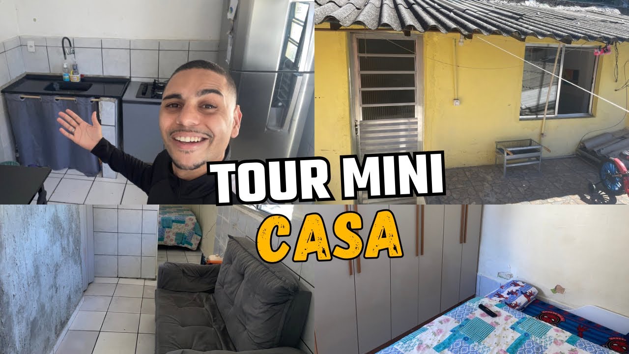 TOUR PELA MINHA MINI CASA DE SÃO PAULO 