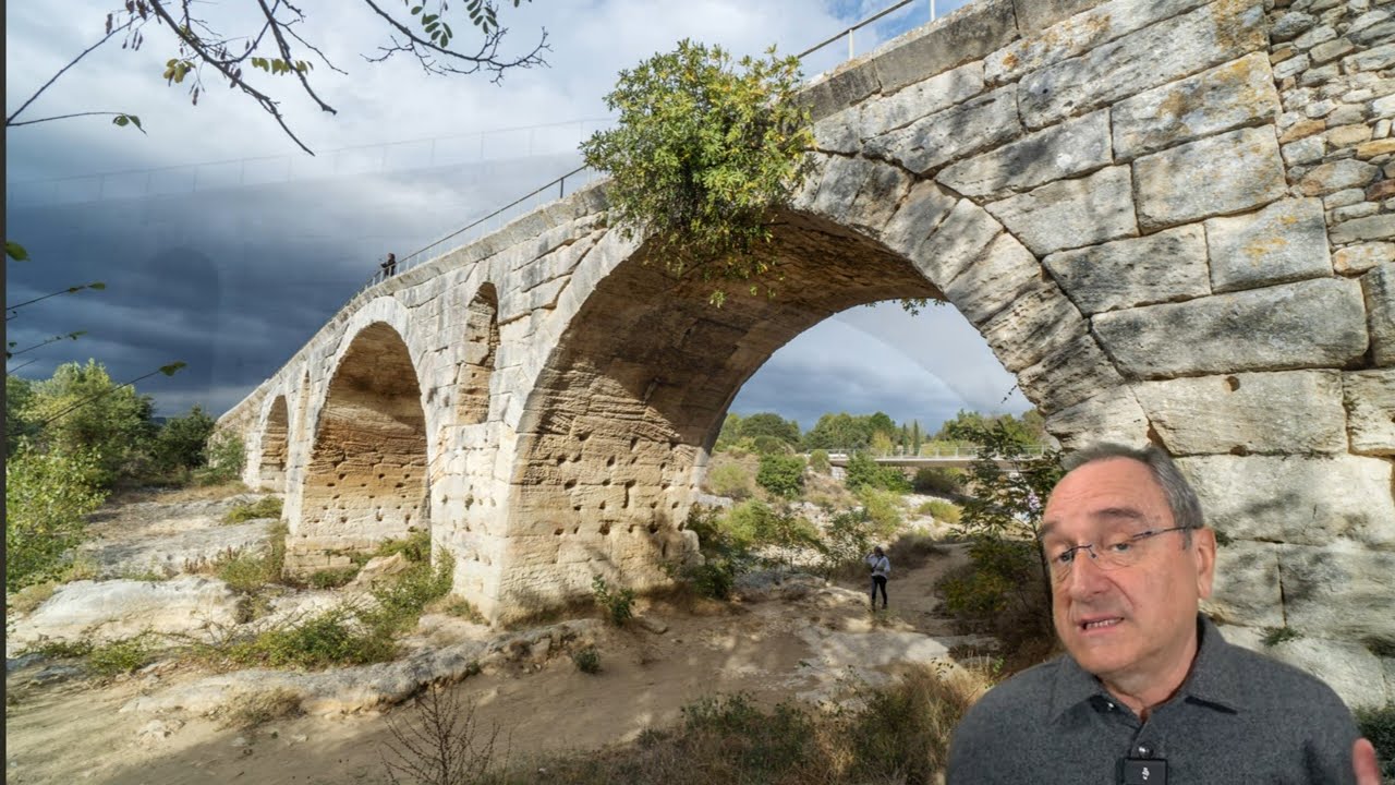 PUENTES MAGN&Iacute;FICOS de la V&iacute;a Domitia. Ambroix y Juli&aacute;n.