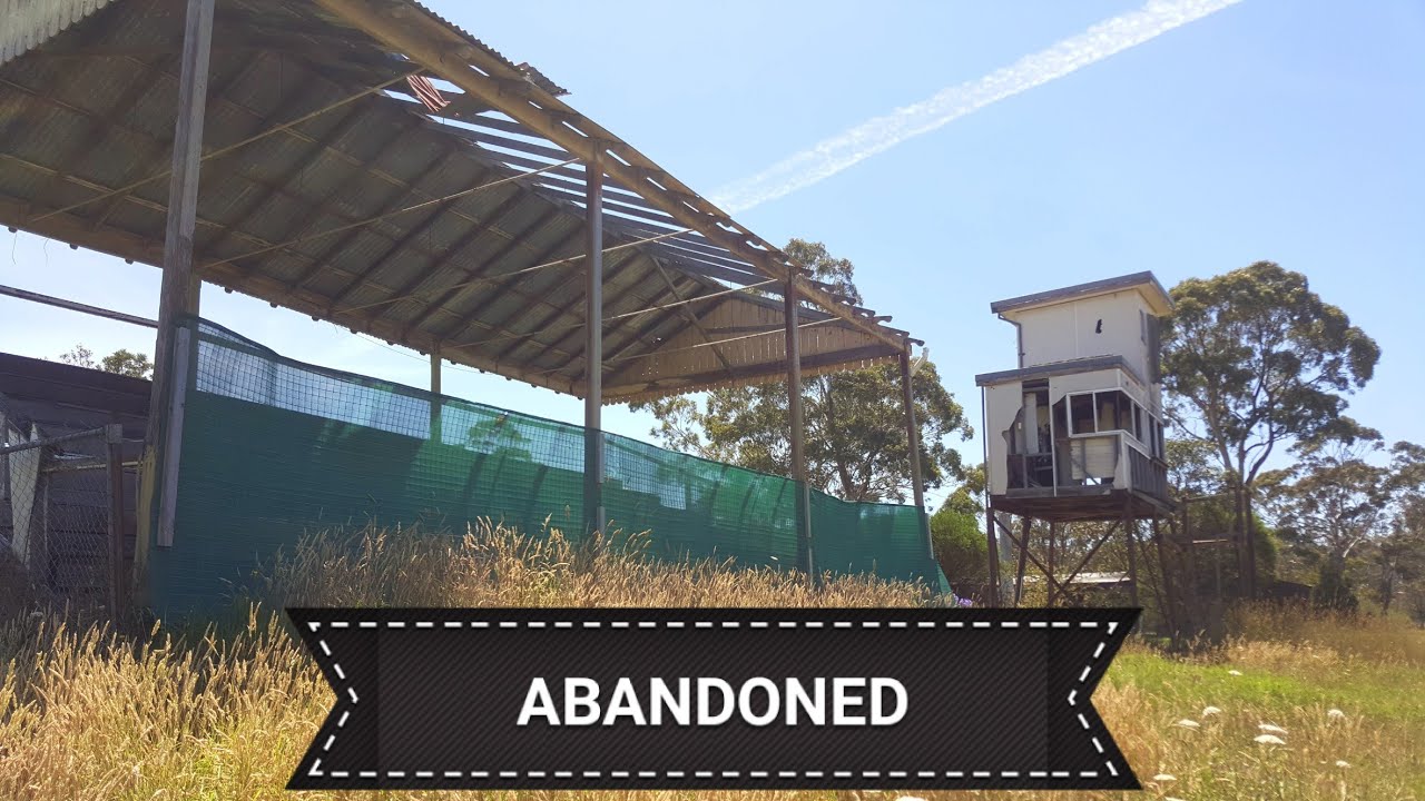 Abandoned Rotting Racecourse And Stable