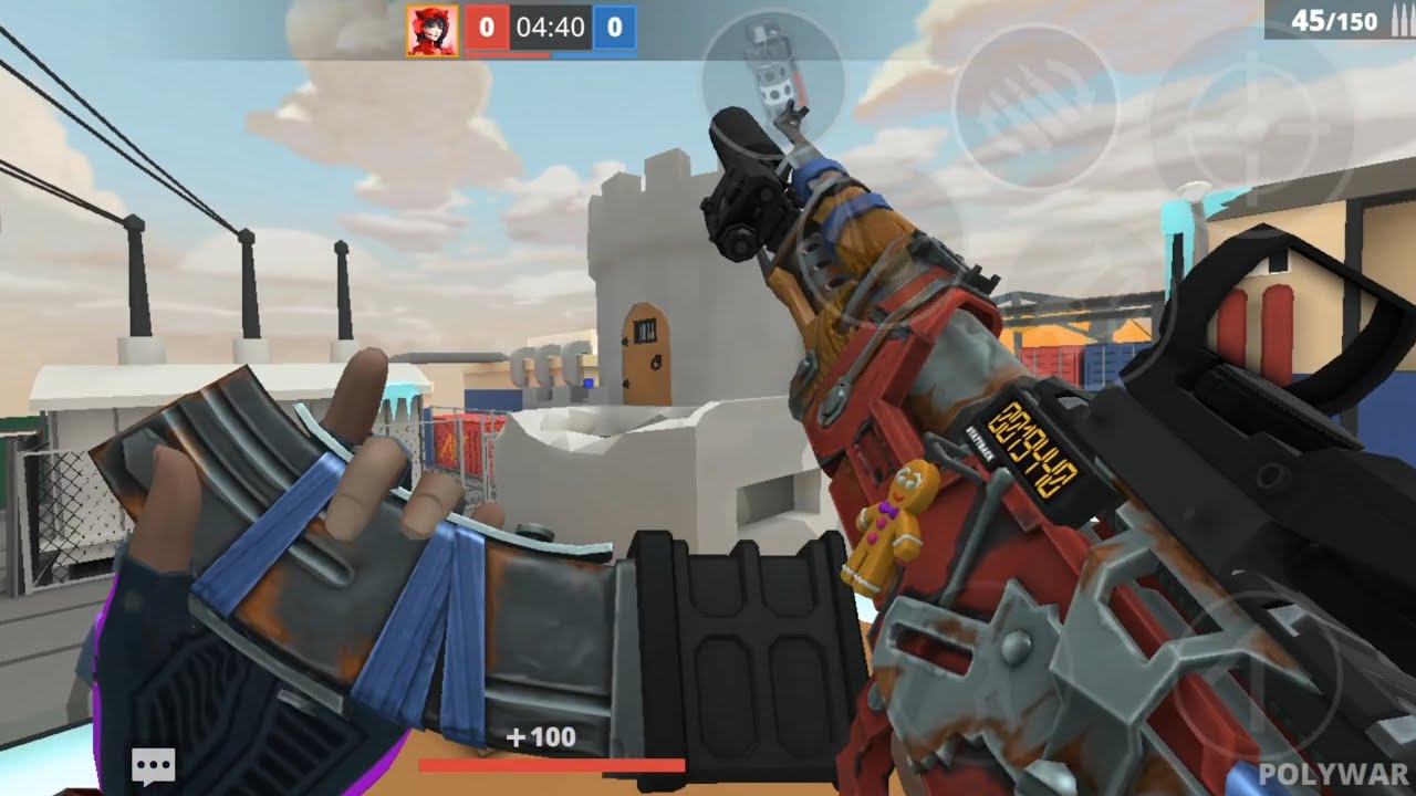Polywar gameplay - AK47 scraps