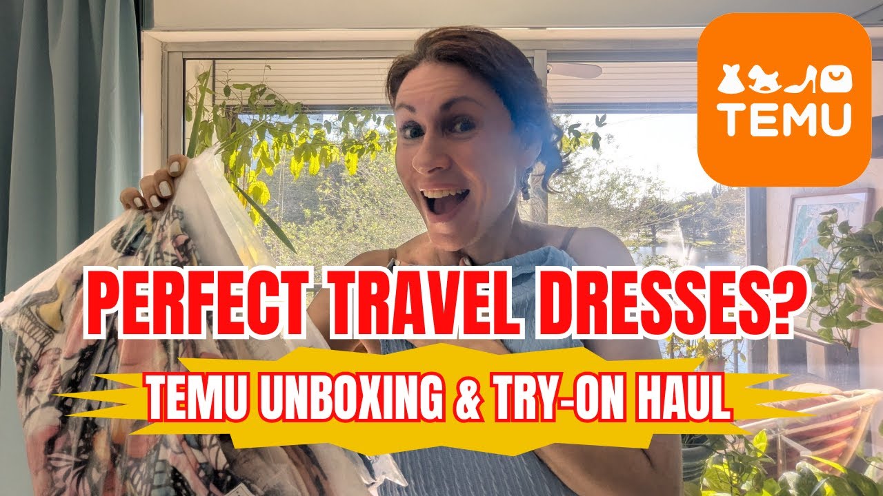 Temu Clothing Haul Unboxing & Try-On | Affordable Travel Dresses for Vacation