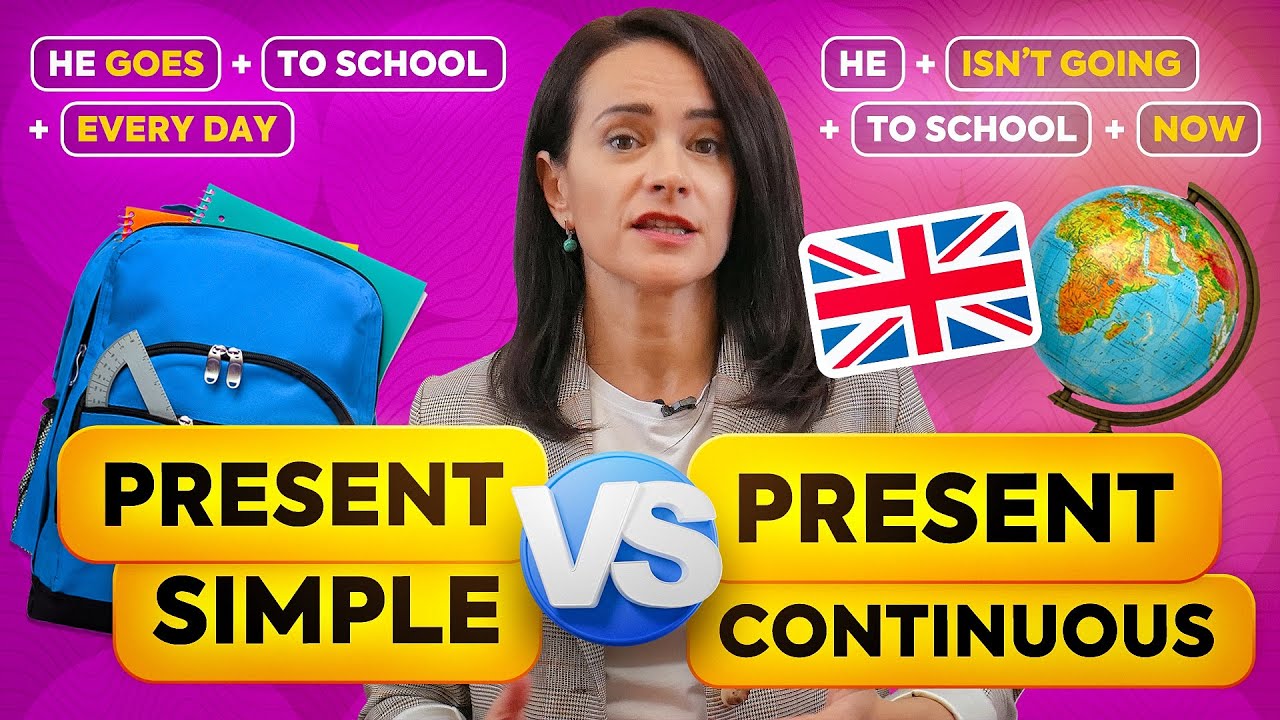 Чем отличается Present Simple от Present Continuous: сравниваем времена