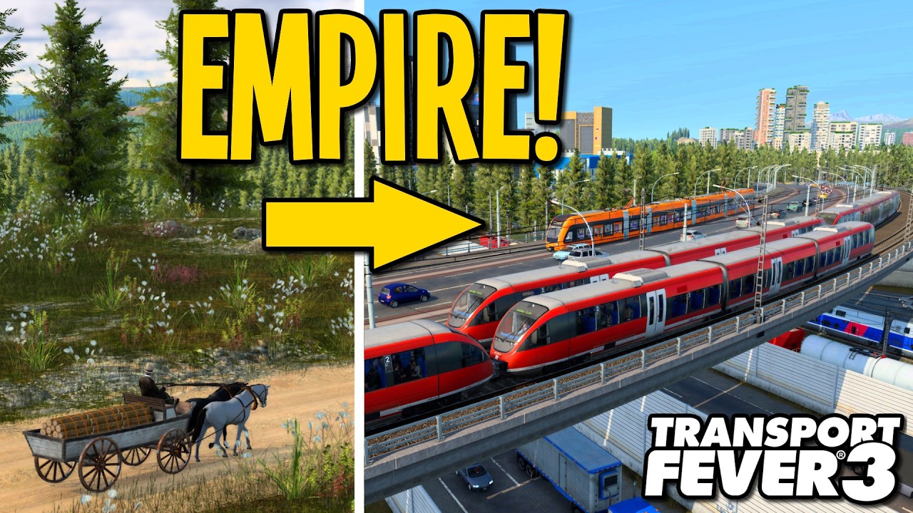 From Horse & Cart to Transport Empire! | Transport Fever 3