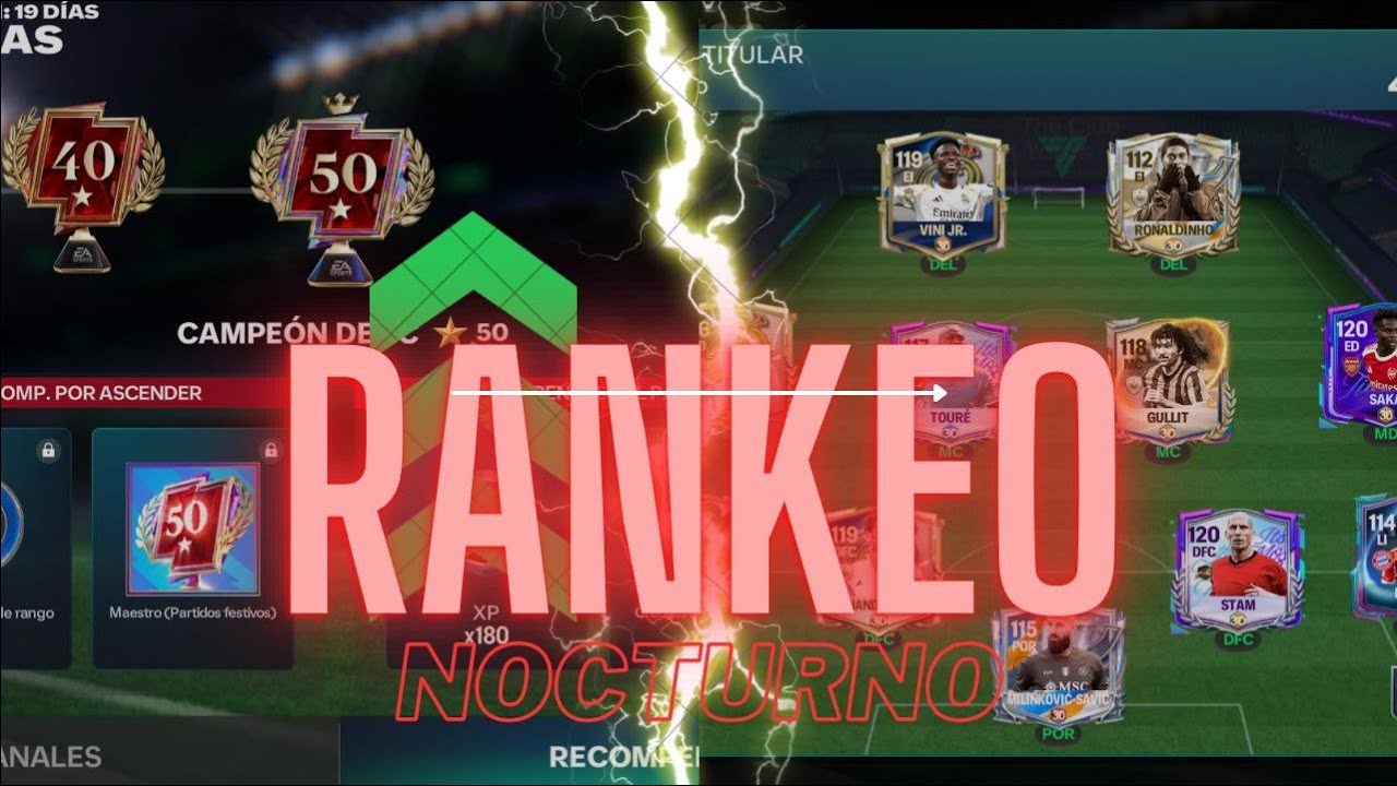 RANK SUBIENDO CUENTA SUB CON CR7🔥| FC MOBILE