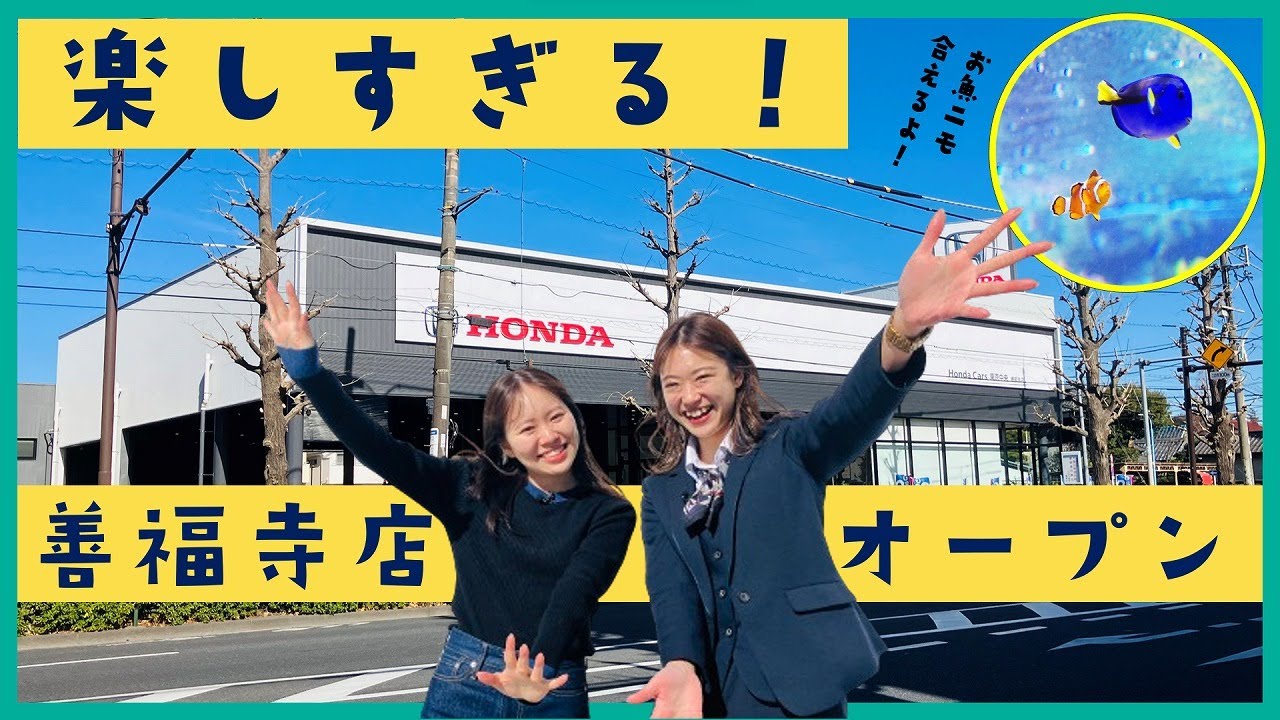 【新オープン】善福寺店の最新設備！｜Honda Cars 東京中央チャンネル