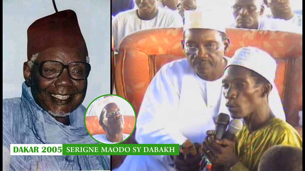SERIGNE MAODO SY DABAKH ET SERIGNE MAME OUSMANE SY/ DAKAR 2005.
