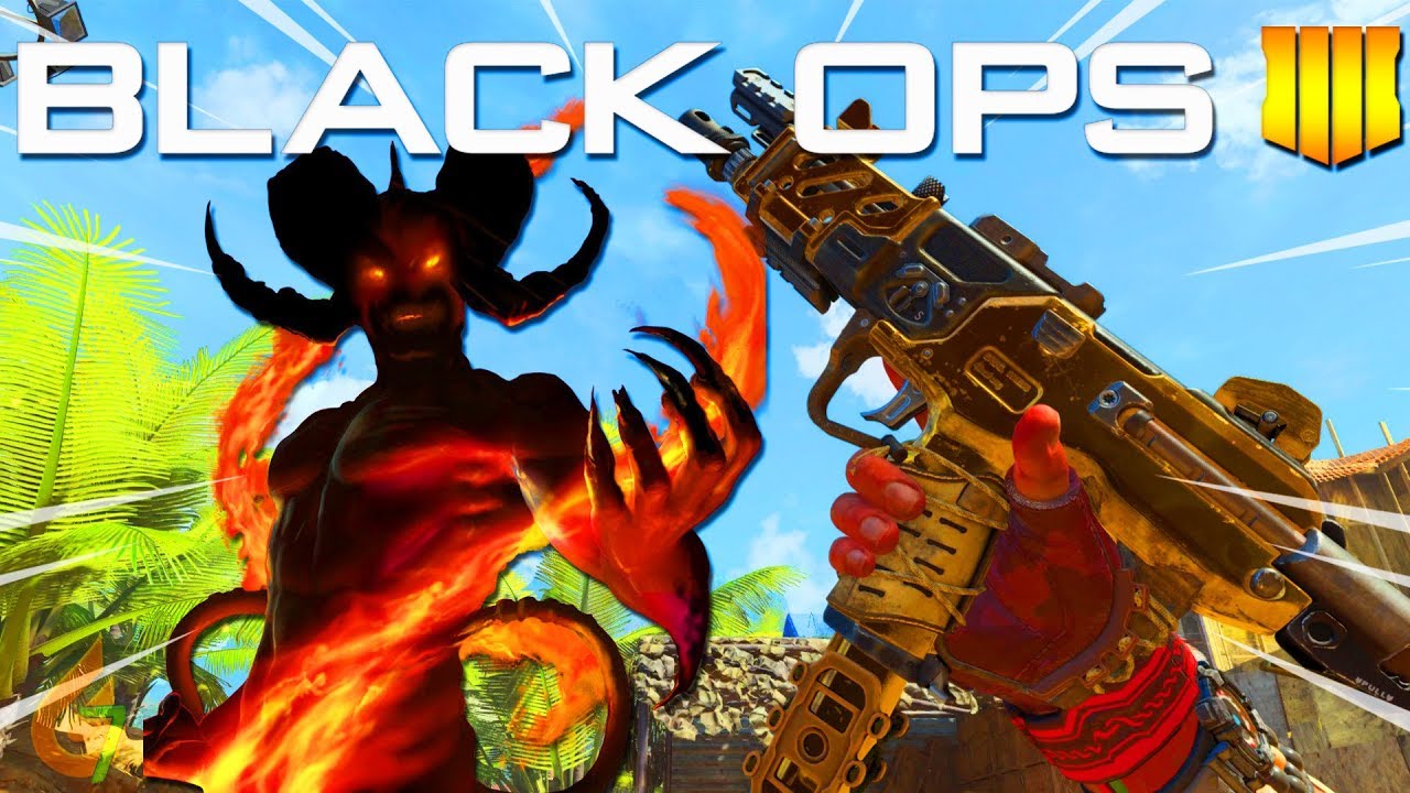 JE DÉCOUVRE L'ARME DU DÉMON sur BLACK OPS 4